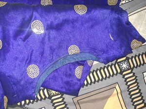 Blue Embellished kurtha