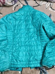 Teal Puffer Jacket