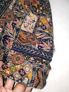 Embroidered Patchwork Kurtii