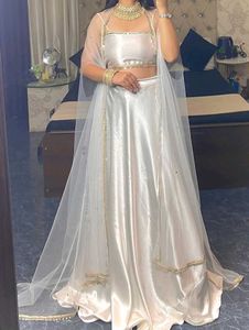 Elegant White Lehenga Choli Set