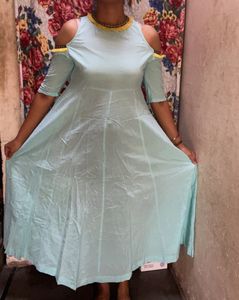 Light Green Anarkali Kurta From Anouk