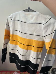 💛Striped Knit Pullover Sweater