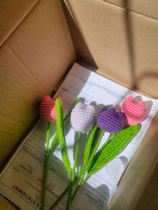 Tulip Crochet Flowers