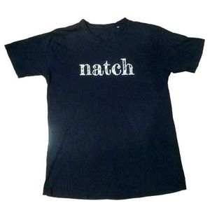 Natch Black Graphic Oversize T-Shirt