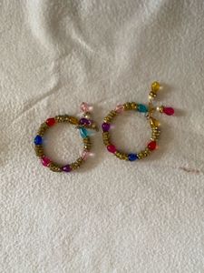 2 Colorful Beaded Bracelet