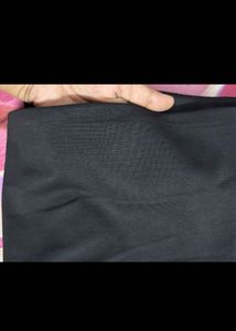 Black Flare Leg Trousers