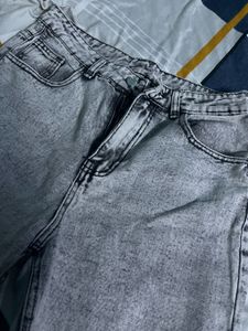 grey rough denim