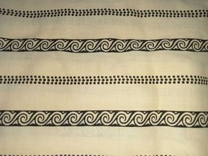 Striped Kurti with Lace Detail