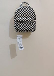 Forever 21 Checkered Mini Backpack