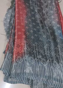 Elegant multi colour saree