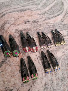 Embellished Hair Clips