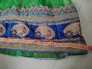 Green Chaniya Choli