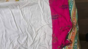 Pink Printed Kurta Pant Set