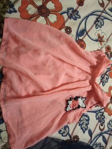 Partywear Skirt And Top For Baby Girl