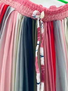 Colorful Striped Skirt