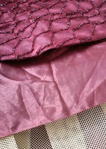 Burgundy Off-Shoulder Dress