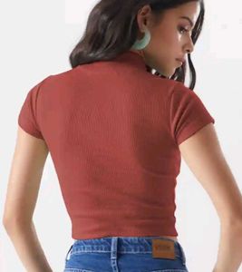 Brown Polo T Shirt