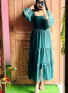 Emerald Green Maxi Dress