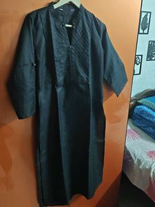 Elegant Black Kurta