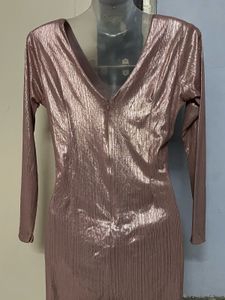 Pintrest Silk Shimmering Party Dress