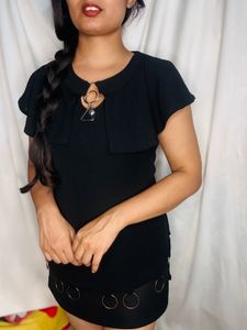 Partywear Black Dress