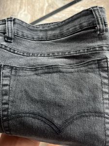 Classic Levi’s Grey Straight Leg Denim Jeans