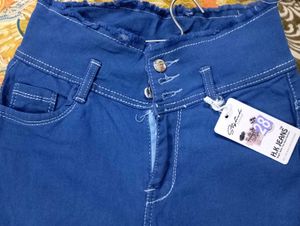 333. Blue Denim Jeans for women