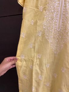 Embroidery Cotton Kurta