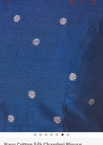 Brand New Fabindia Silk Cotton Brocade Blouse