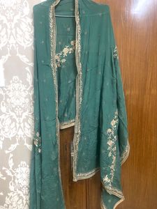 Pakistani Style Grara Suit Set Heavy Work