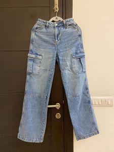 H&amp;M Baggy Cargo Jeans