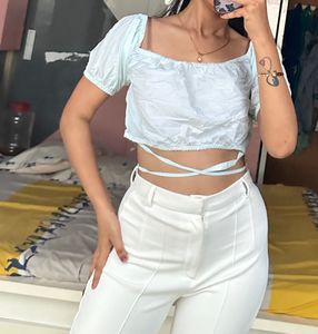 Light Green/ Blue Color Top