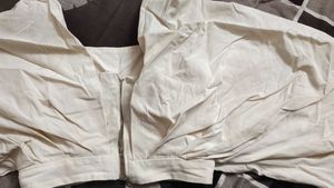 Chic Corset Top &amp; Overshirt Set With Free Gift