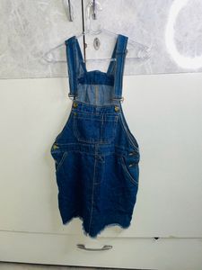 DENIM SHORT JUMPSUIT