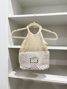 Beige Crochet Bag