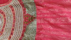 Embellished Anarkali Suit Set