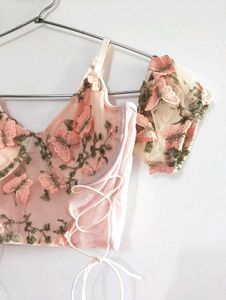 URBANIC Floral Corset
