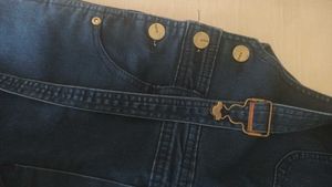 Dark Blue Denim Dungaree