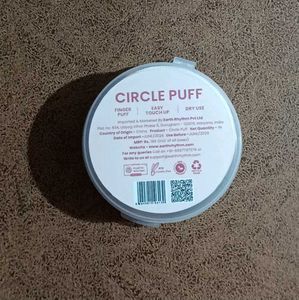 Earth Rhythm Make Up Puff- Circle