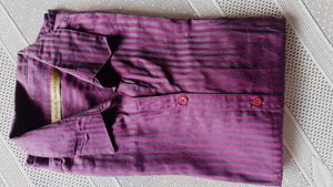 Elliza Donatein Purple Shirt