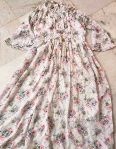 Floral Print Maxi Dress