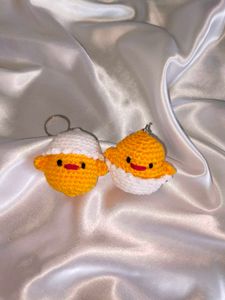 Restocked 9th Time Crochet Chick Keychain 🐣