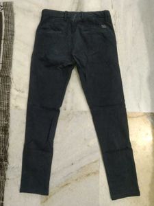 Homini Emerito By Mango Black Slim Fit Pant