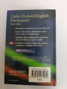 Little Oxford ENGLISH Dictionary