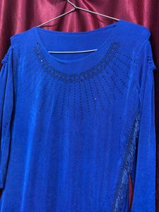 Royal Blue Top For Women