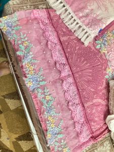 Pink Embroidered Pakistani Salwar Kameez