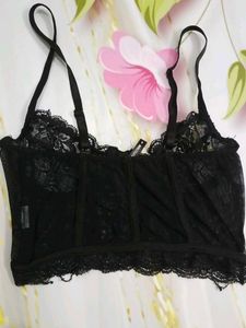 (1115)Black Lace Bralette