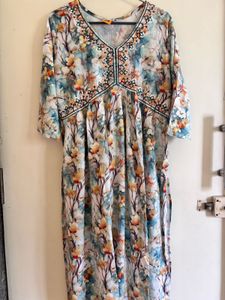 Floral Print Kurta Set