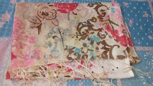 Floral Print Scarf