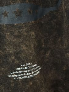 urban monkey royal enflied tshirt